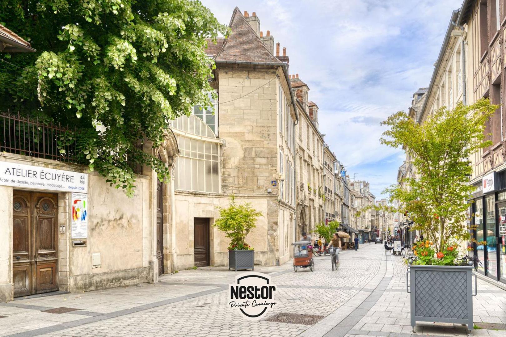 Ferienwohnung La Casa Corail - Relaxation In The Town Centre Caen Exterior foto
